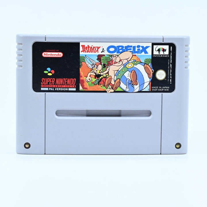 Asterix & Obelix - Super Nintendo / SNES Game - PAL - FREE POST!