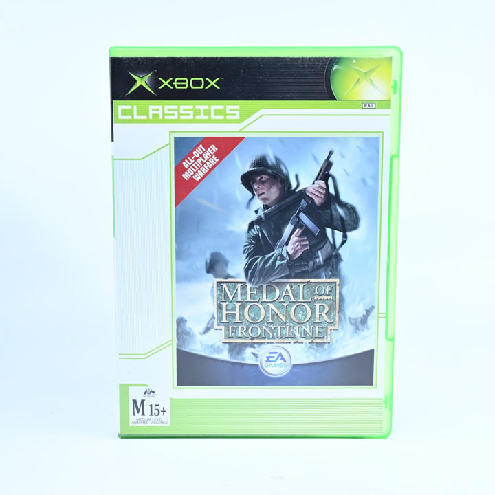 Medal of Honor Frontline - Original Xbox Game + Manual - PAL - MINT DISC!