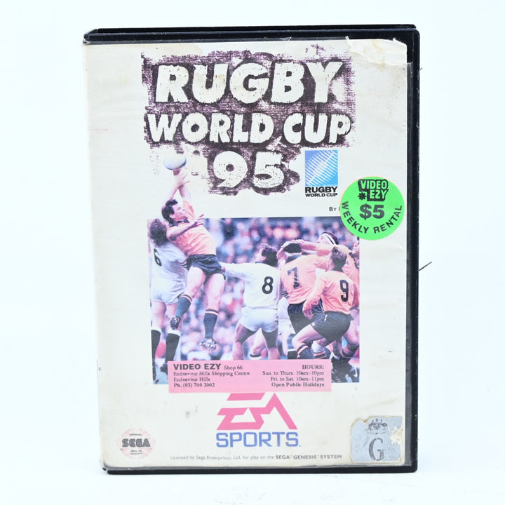 Rugby World Cup 95 - Sega Mega Drive Game - No Manual - Region Free - FREE POST!