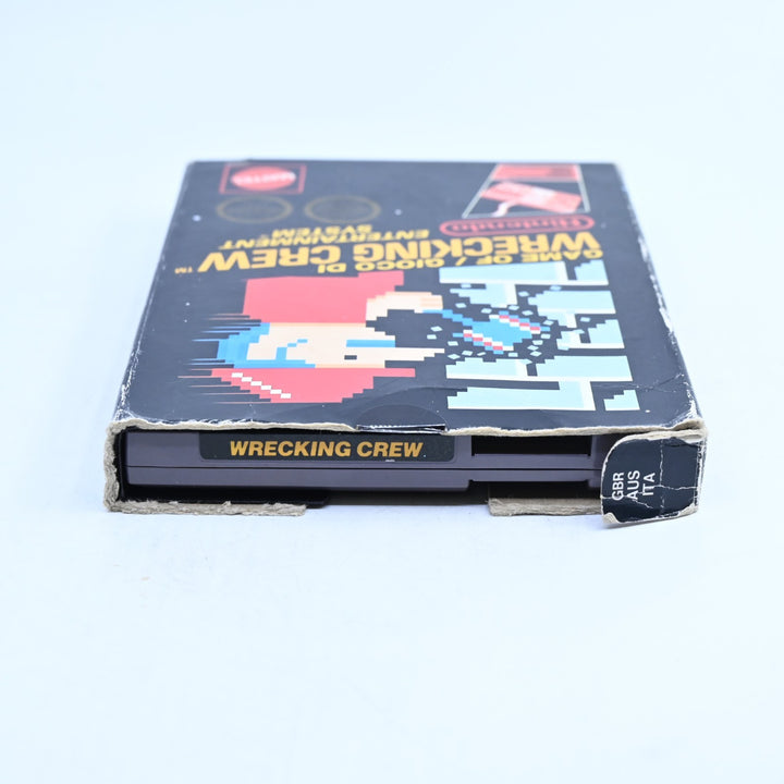 Wrecking Crew - 5 Screw - NES Boxed Game - No Manual - PAL - FREE POST!