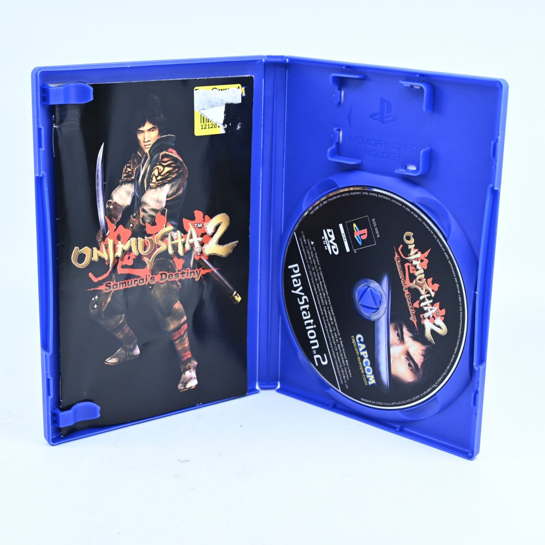 Onimusha 2 - Sony Playstation 2 / PS2 Game + Manual - PAL - MINT DISC!