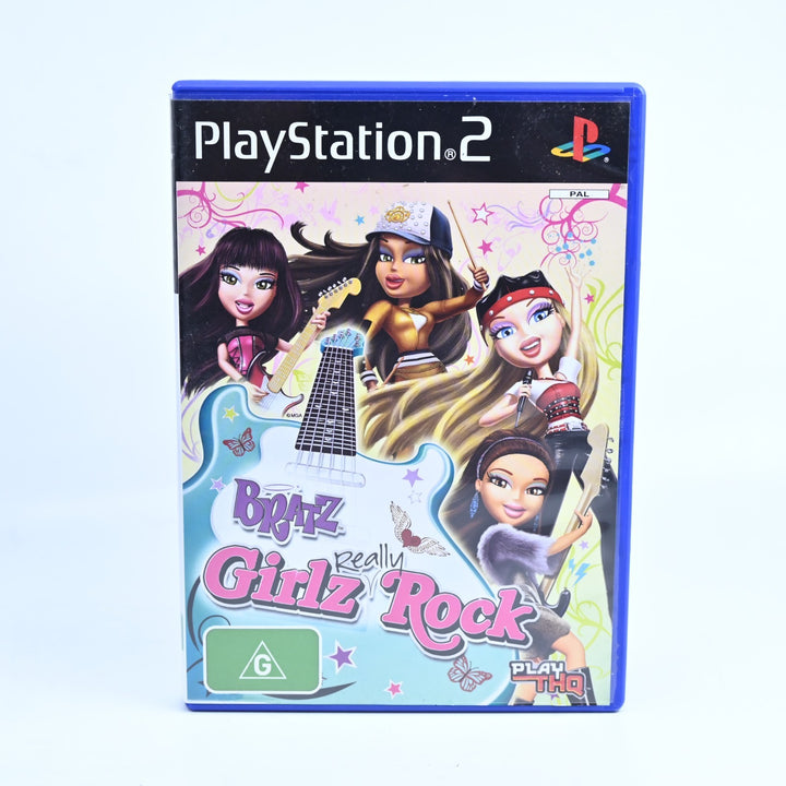Bratz: Girlz Really Rock - Sony Playstation 2 / PS2 Game + Manual - PAL