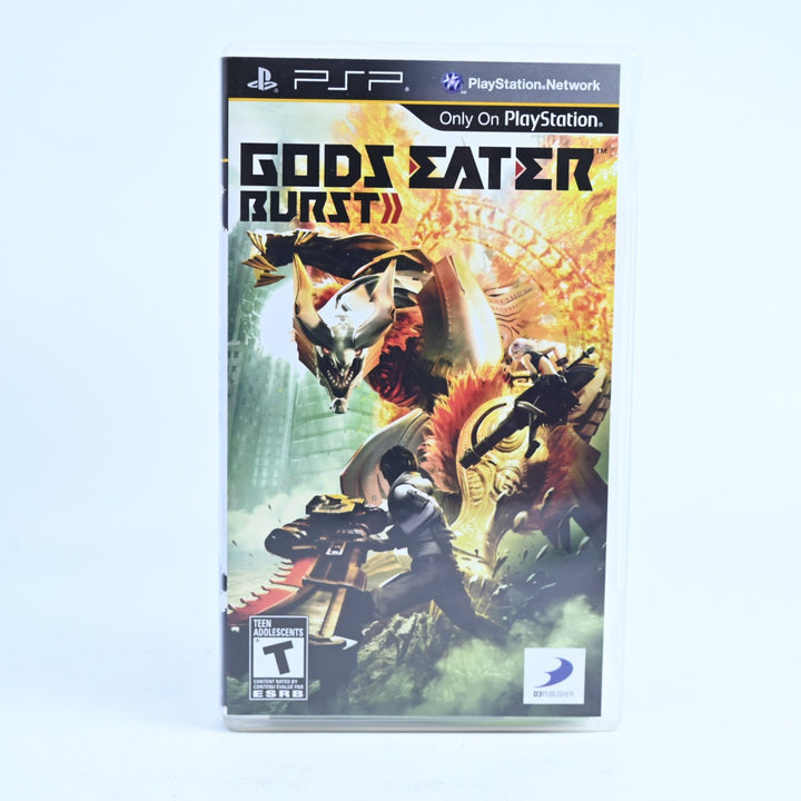 God Eater Burst - Sony PSP Game + Manual - Region Free - FREE POST!