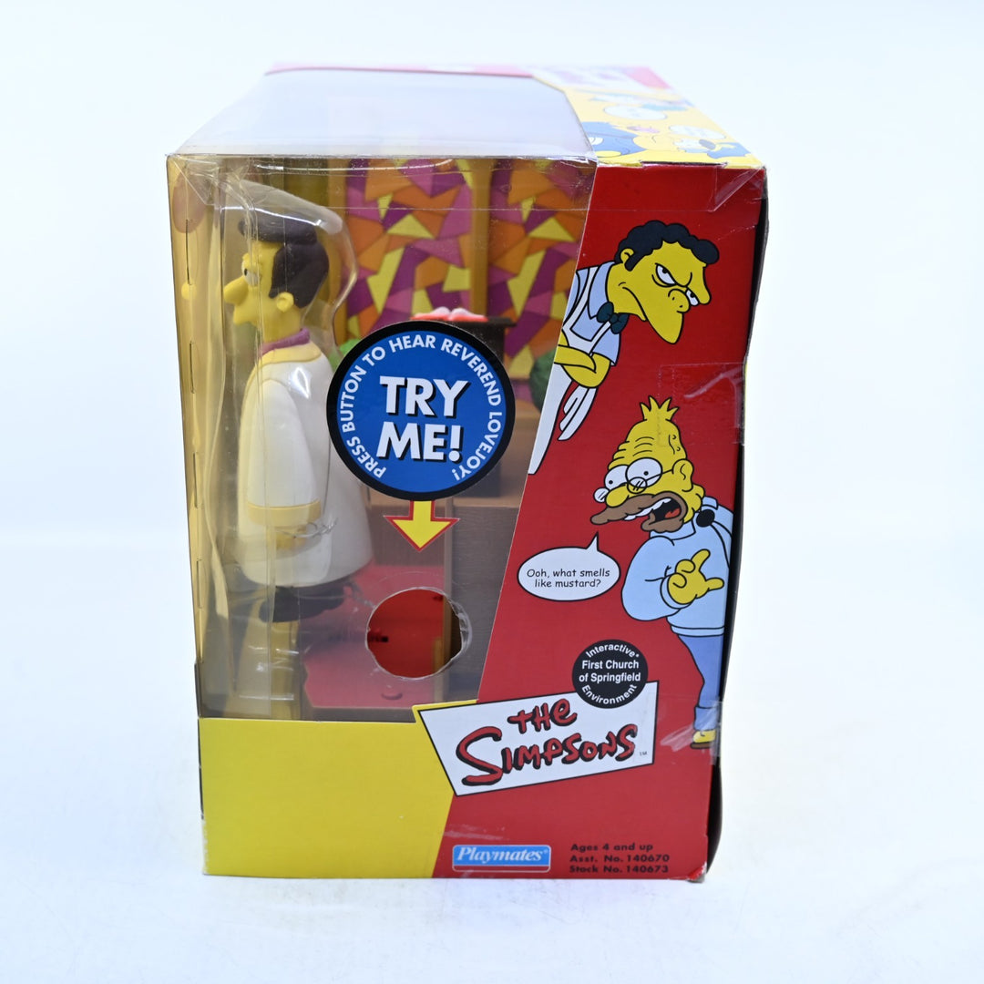 Reverend Lovejoy & First Church of Springfield - Simpsons Voice Activation Toy