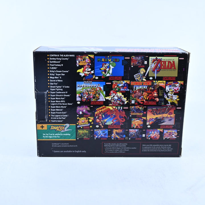 AS NEW! SNES Classic Mini - Super Nintendo / SNES Boxed Console - FREE POST!