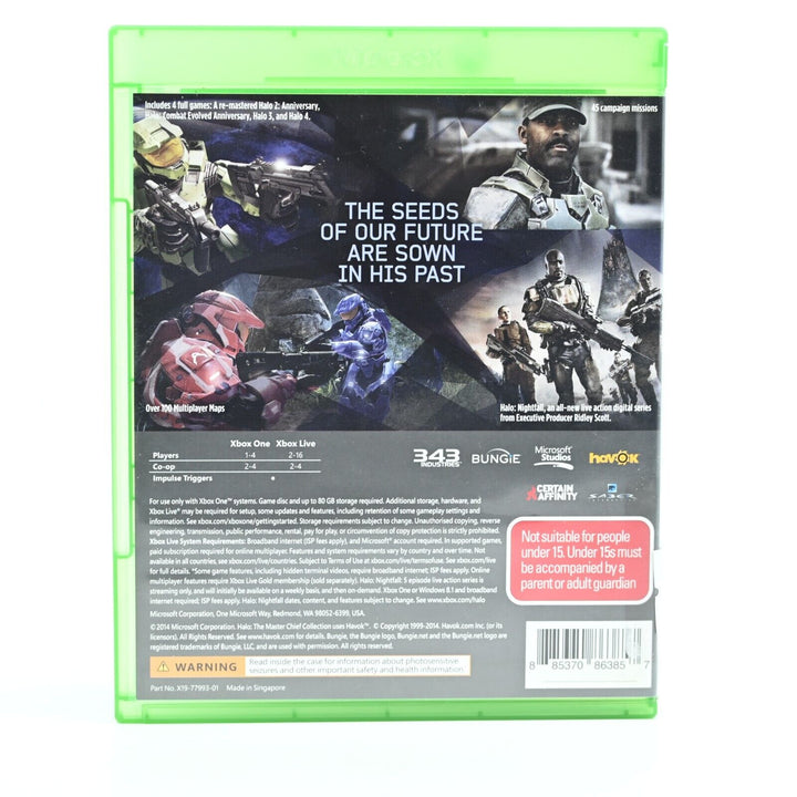 Halo: The Master Chief Collection - Xbox One Game - PAL - MINT DISC!