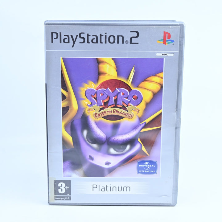 Spyro: Enter the Dragonfly - Sony Playstation 2 / PS2 Game + Manual - PAL