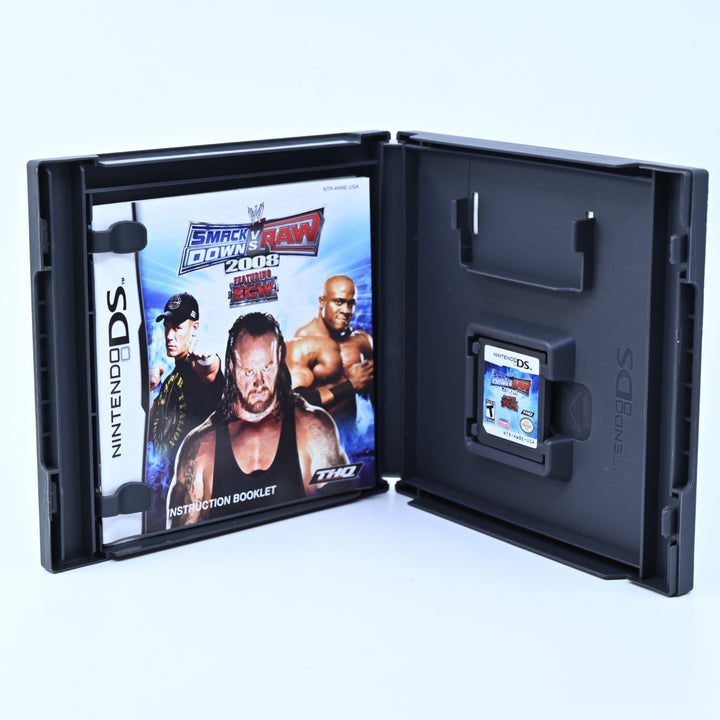 WWE Smackdown vs Raw 2008 - Nintendo DS Game - Region Free + Manual