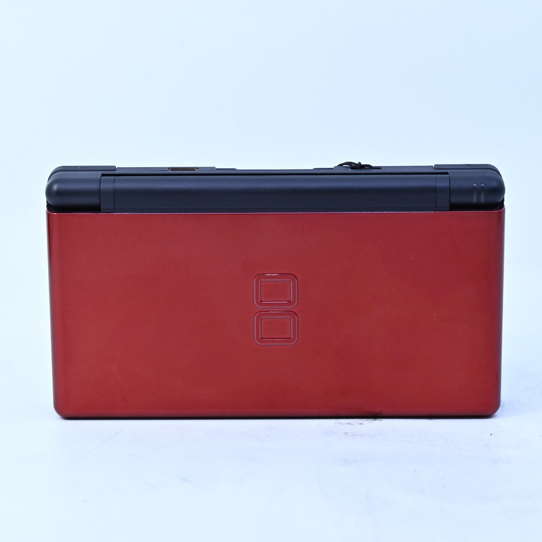 Black &amp; Crimson Red - Nintendo DS Lite Console - USG-001 - FREE POST!