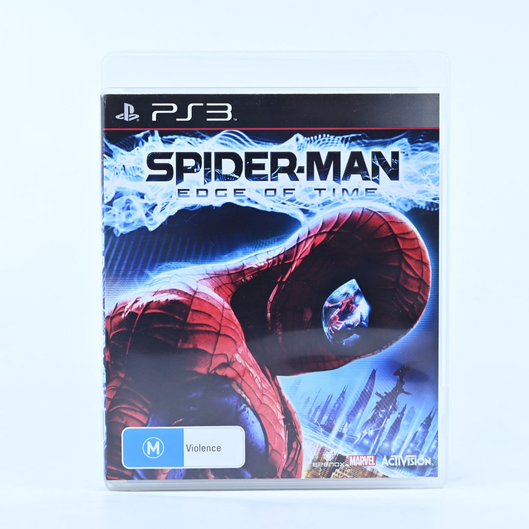 Spider-Man: Edge of Time - Sony Playstation 3 / PS3 Game + Manual - MINT DISC!
