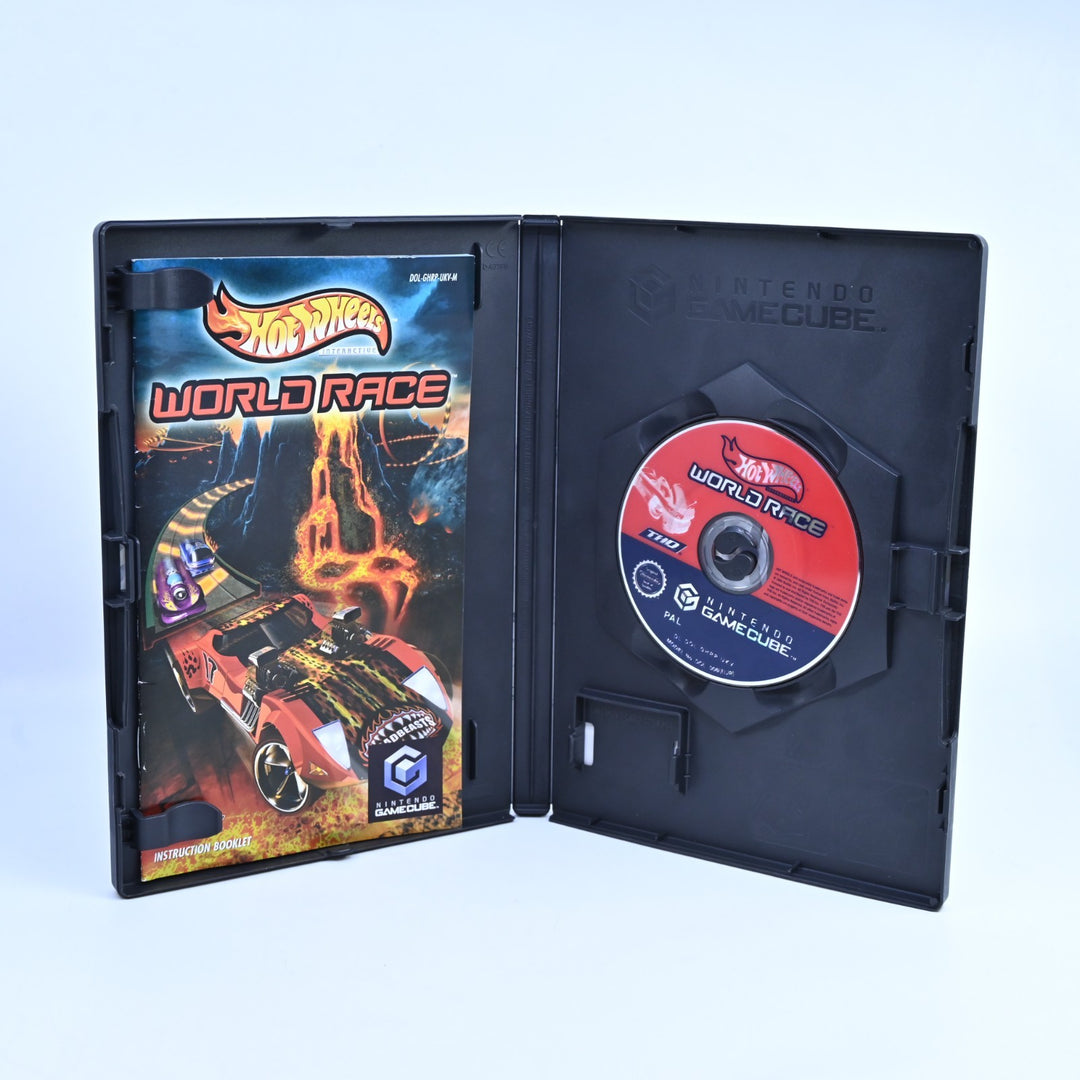 Hot Wheels World Race - Nintendo Gamecube Game + Manual - PAL - FREE POST!