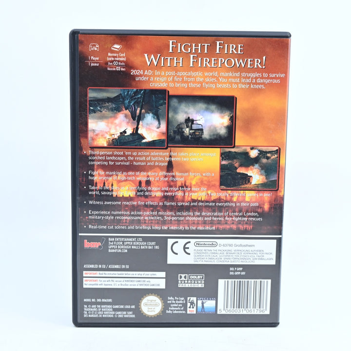 Reign of Fire - Nintendo Gamecube Game + Manual - PAL - FREE POST!