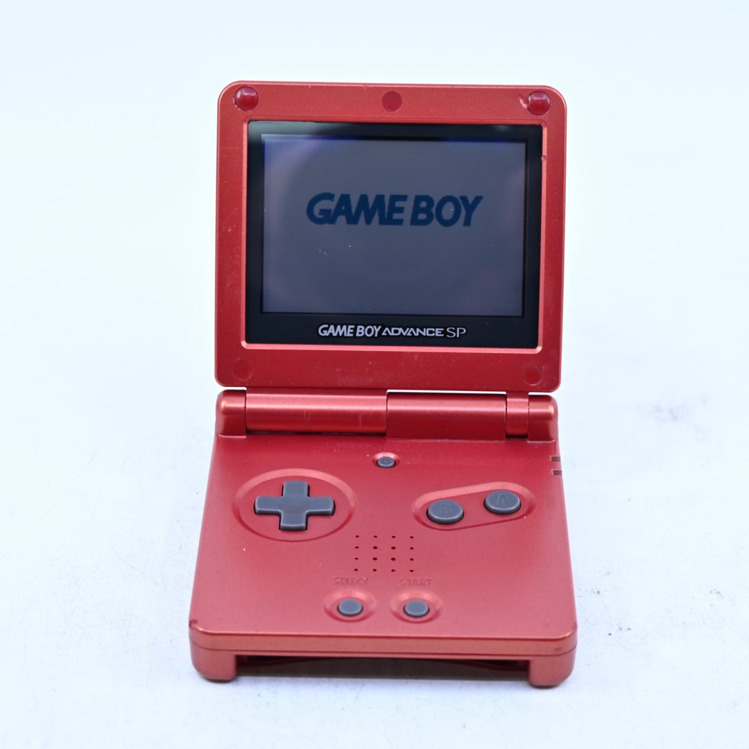 Flame Red - AGS-001(AUS) - Nintendo Gameboy Advance / GBA SP Console