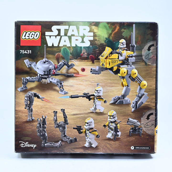 SEALED! LEGO 75431 Star Wars - 327th Star Corps Clone Troopers Battle Pack - Toy