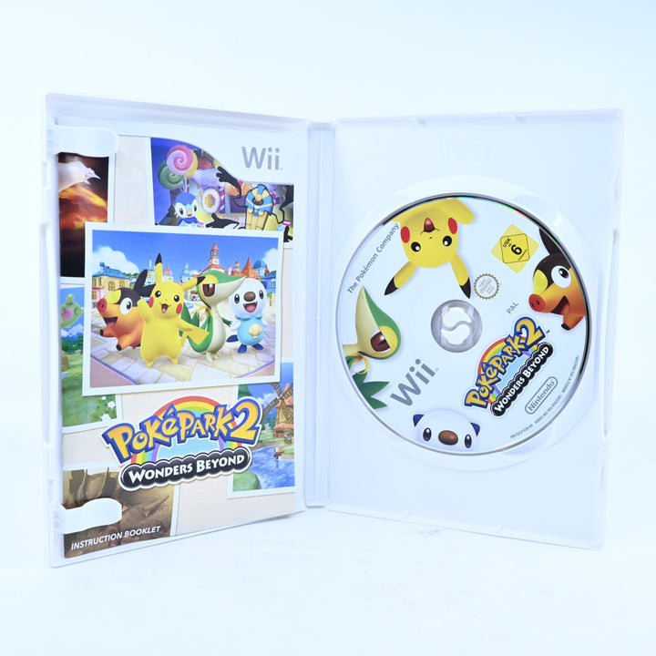 PokePark 2: Wonders Beyond - Nintendo Wii Game + Manual - PAL - MINT DISC!