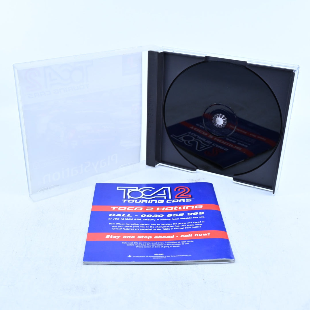 TOCA 2 Touring Cars - Sony Playstation 1 / PS1 Game + Manual - PAL - MINT DISC!