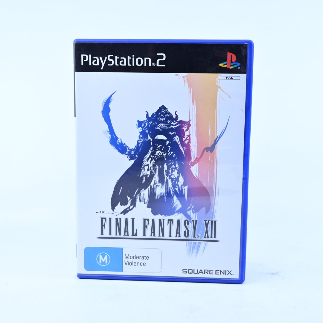 Final Fantasy XII - Sony Playstation 2 / PS2 Game + Manual - PAL - MINT DISC!
