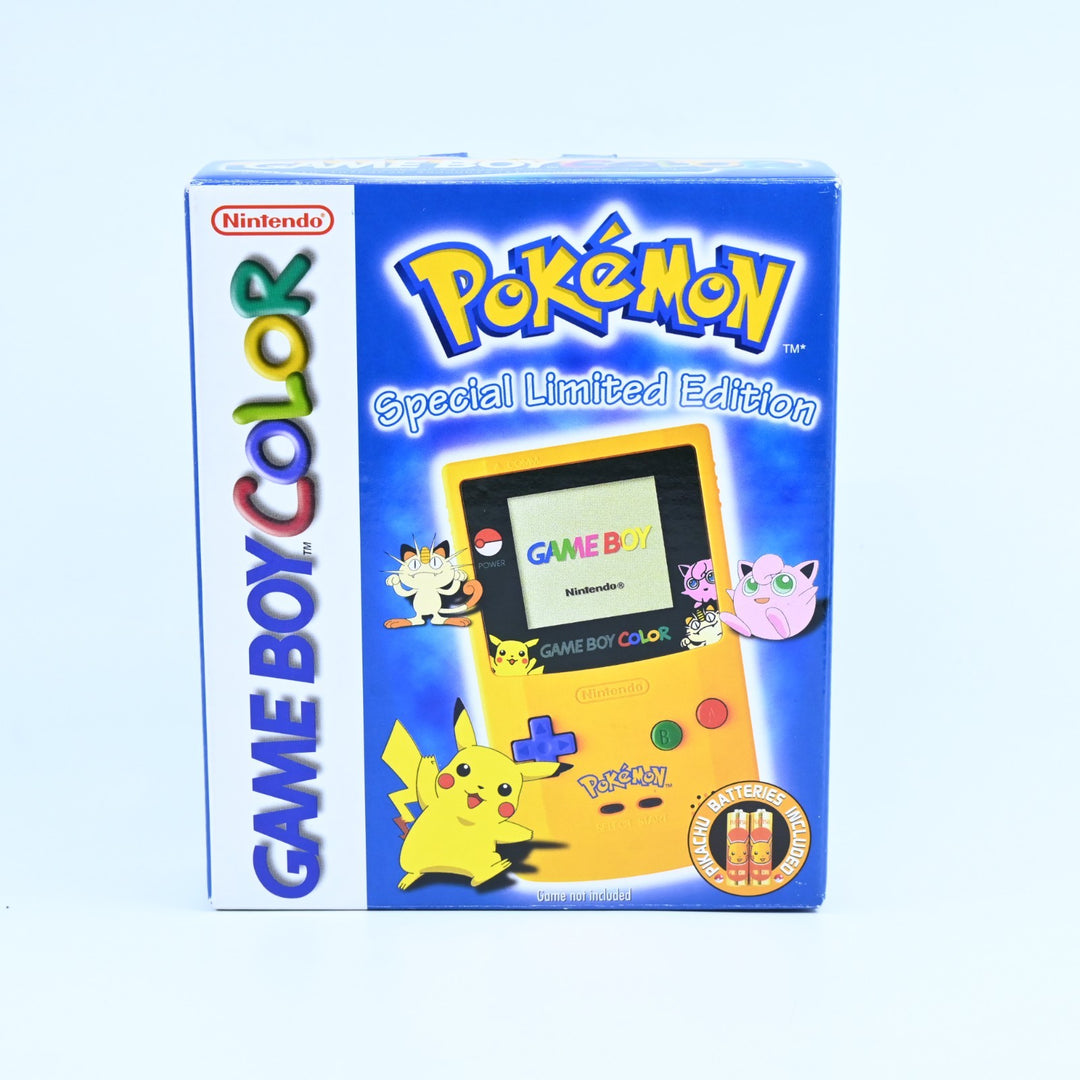 Pokemon Limited Pikachu Edition Boxed Console - Nintendo Gameboy Color Console