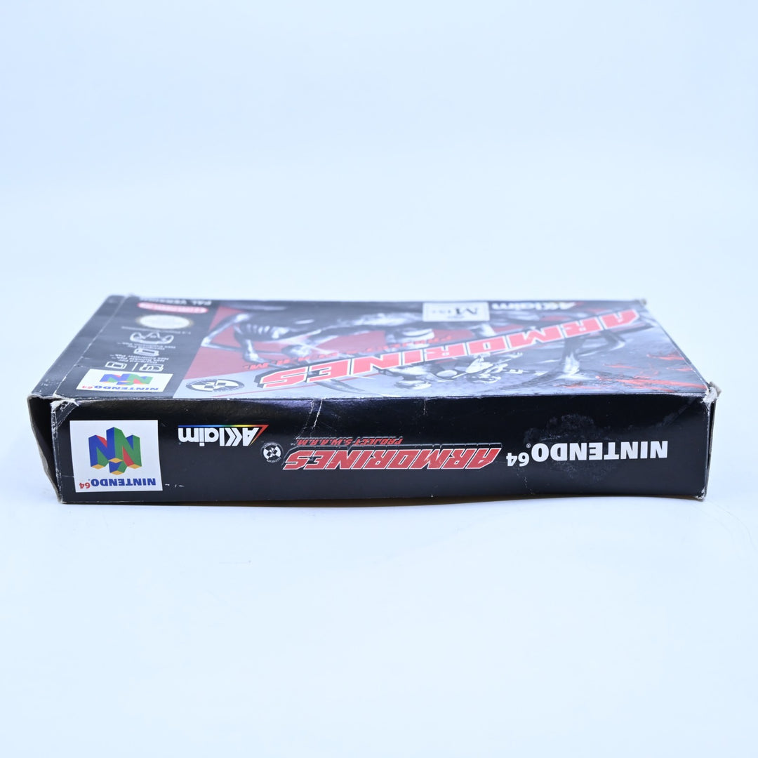Armorines - Project Swarm - N64 / Nintendo 64 Boxed Game - PAL - FREE POST!