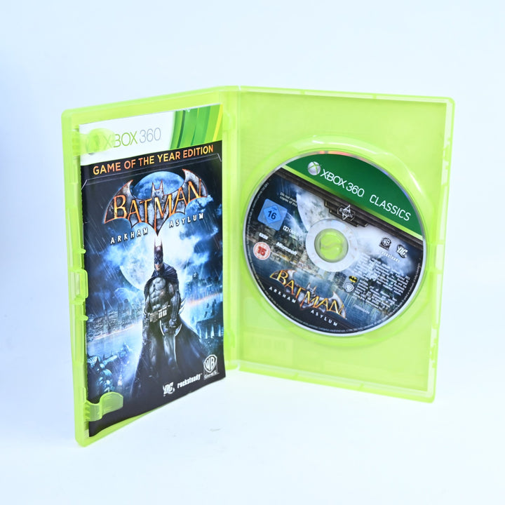 Batman: Arkham Asylum GOTY Edition - Xbox 360 Game + Manual - PAL