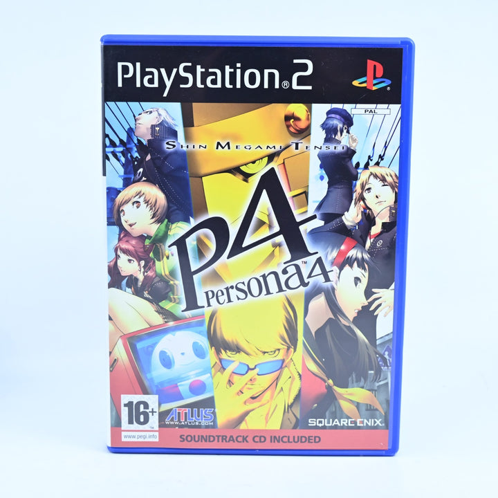 Persona 4 - Sony Playstation 2 / PS2 Game + Manual - No Soundtrack - PAL