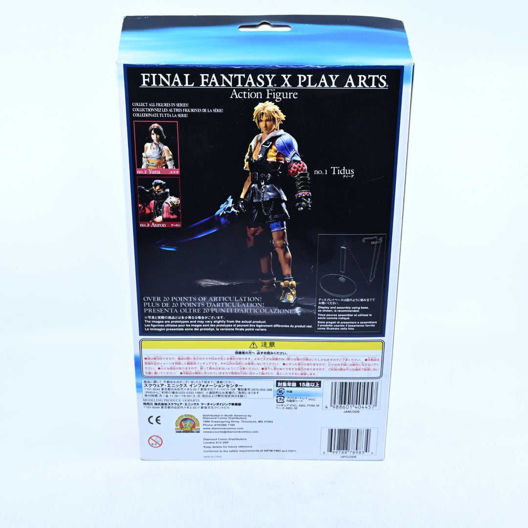 SEALED! Tidus - Final Fantasy X Play Arts No. 1 - Action Figure