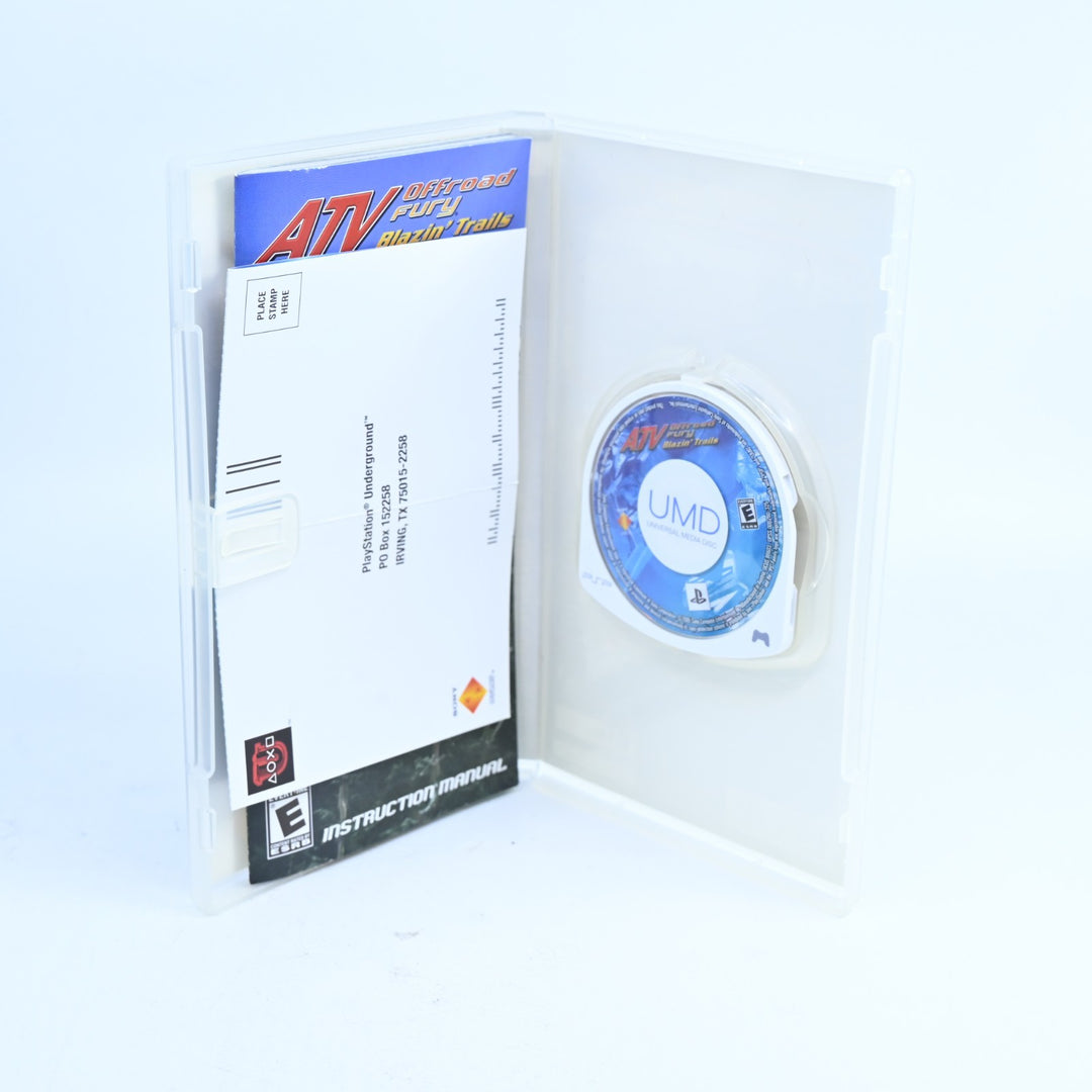ATV Offroad Fury: Blazin' Trails - Sony PSP Game + Manual - Region Free