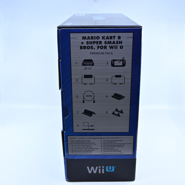 Mario Kart 8 + Super Smash Bros. Premium Pack - Nintendo Wii U Boxed Console