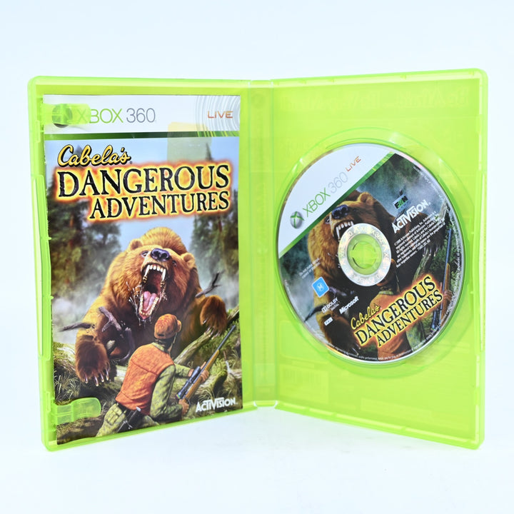 Cabela's Dangerous Adventures - Xbox 360 Game + Manual - PAL - MINT DISC!