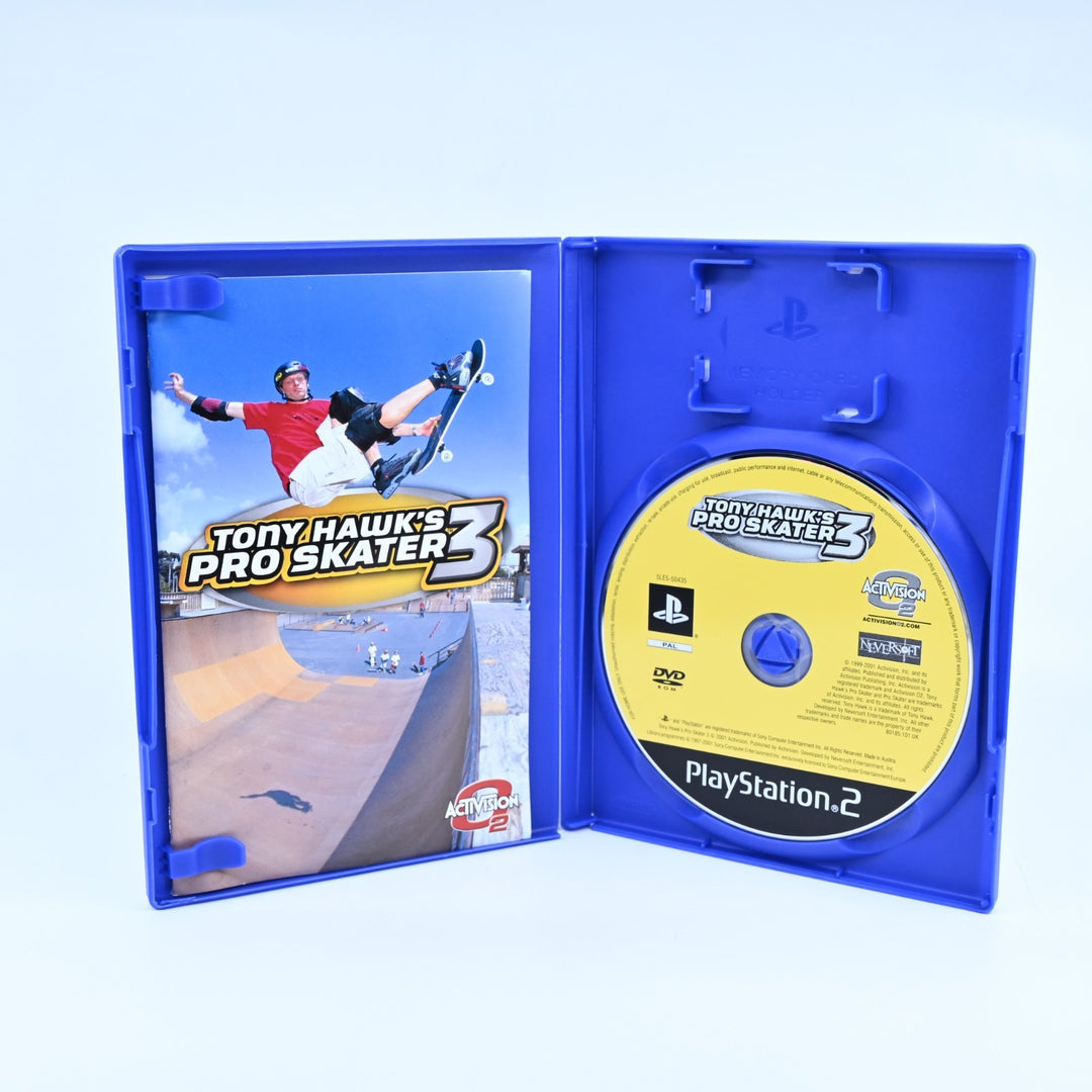 Tony Hawk's Pro Skater 3 - Sony Playstation 2 / PS2 Game + Manual - PAL