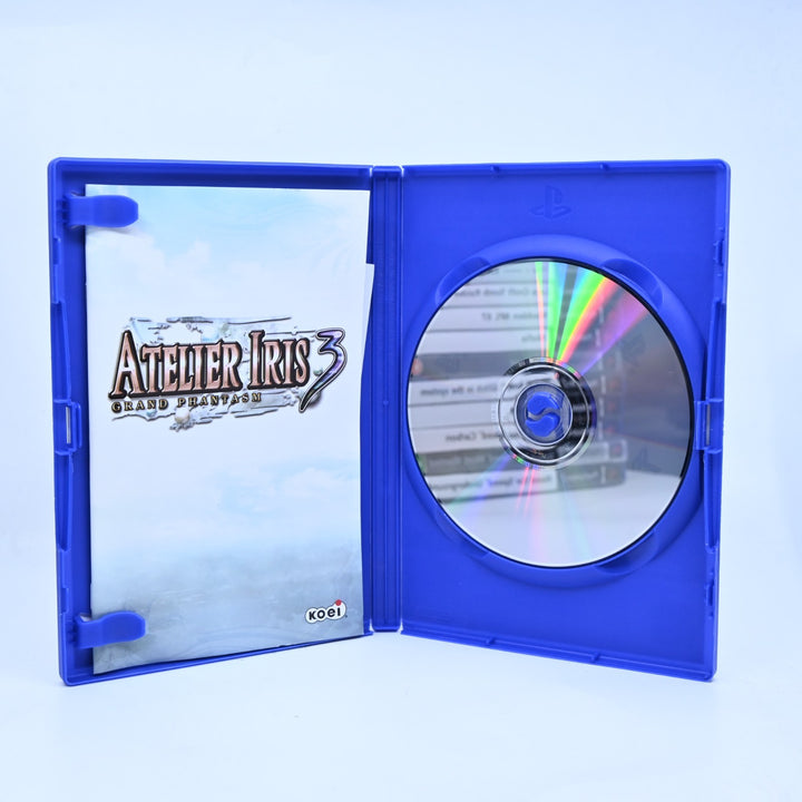Atelier Iris 3: Grand Phantasm - Sony Playstation 2 / PS2 Game + Manual - PAL
