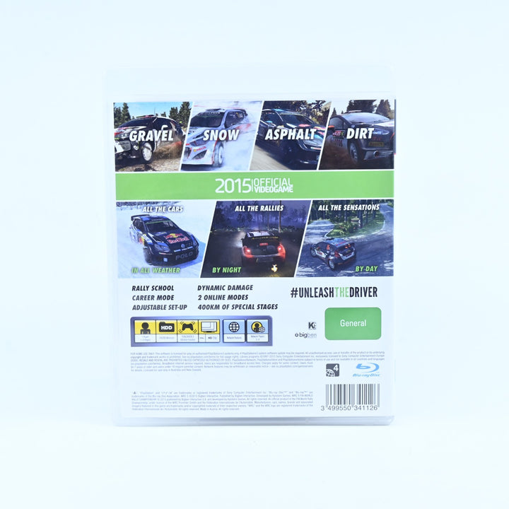 WRC 5 - Sony Playstation 3 / PS3 Game - No Manual - MINT DISC!