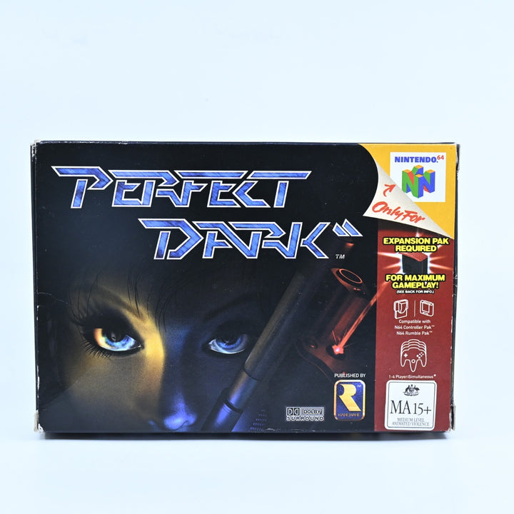 Perfect Dark - N64 / Nintendo 64 Boxed Game - PAL - FREE POST!