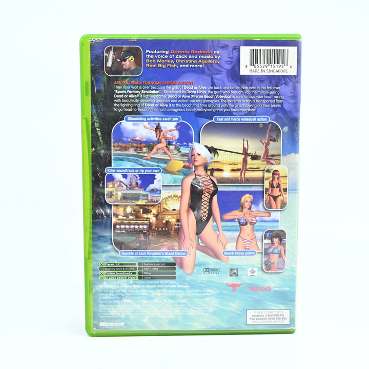 Dead or Alive: Xtreme Beach Volleyball - Original Xbox Game - No Manual - PAL