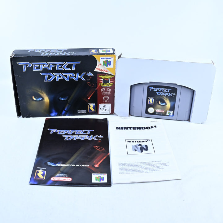 Perfect Dark - N64 / Nintendo 64 Boxed Game - PAL - FREE POST!