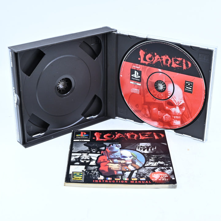 Loaded - Sony Playstation 1 / PS1 Game + Manual - PAL - MINT DISC!