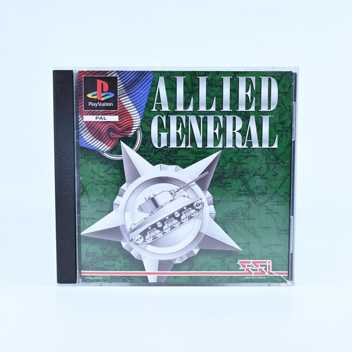 Allied General - Sony Playstation 1 / PS1 Game + Manual - PAL - MINT DISC!