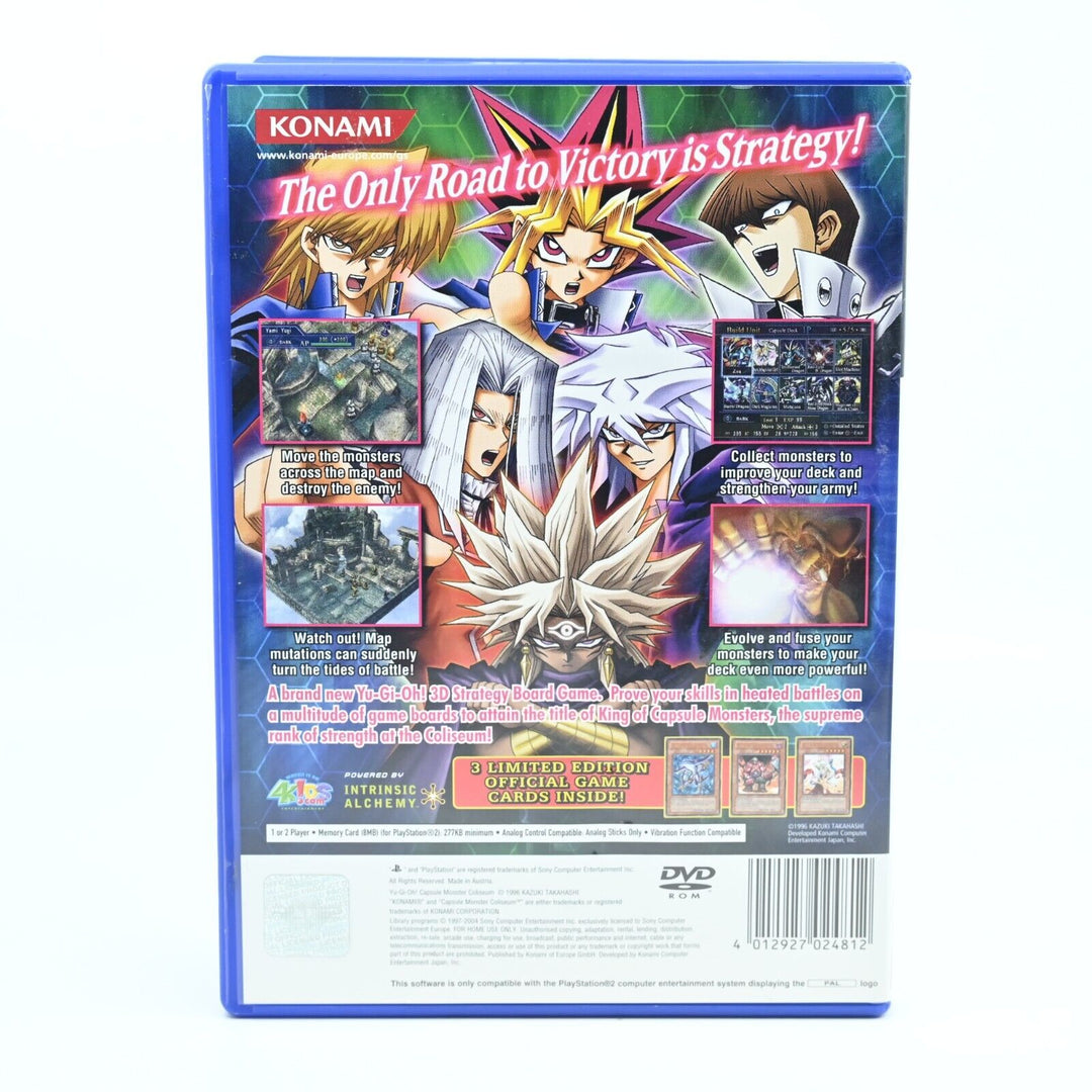 Yu-Gi-Oh! Yugioh Capsule Monster Coliseum - PS2 Game - No Manual