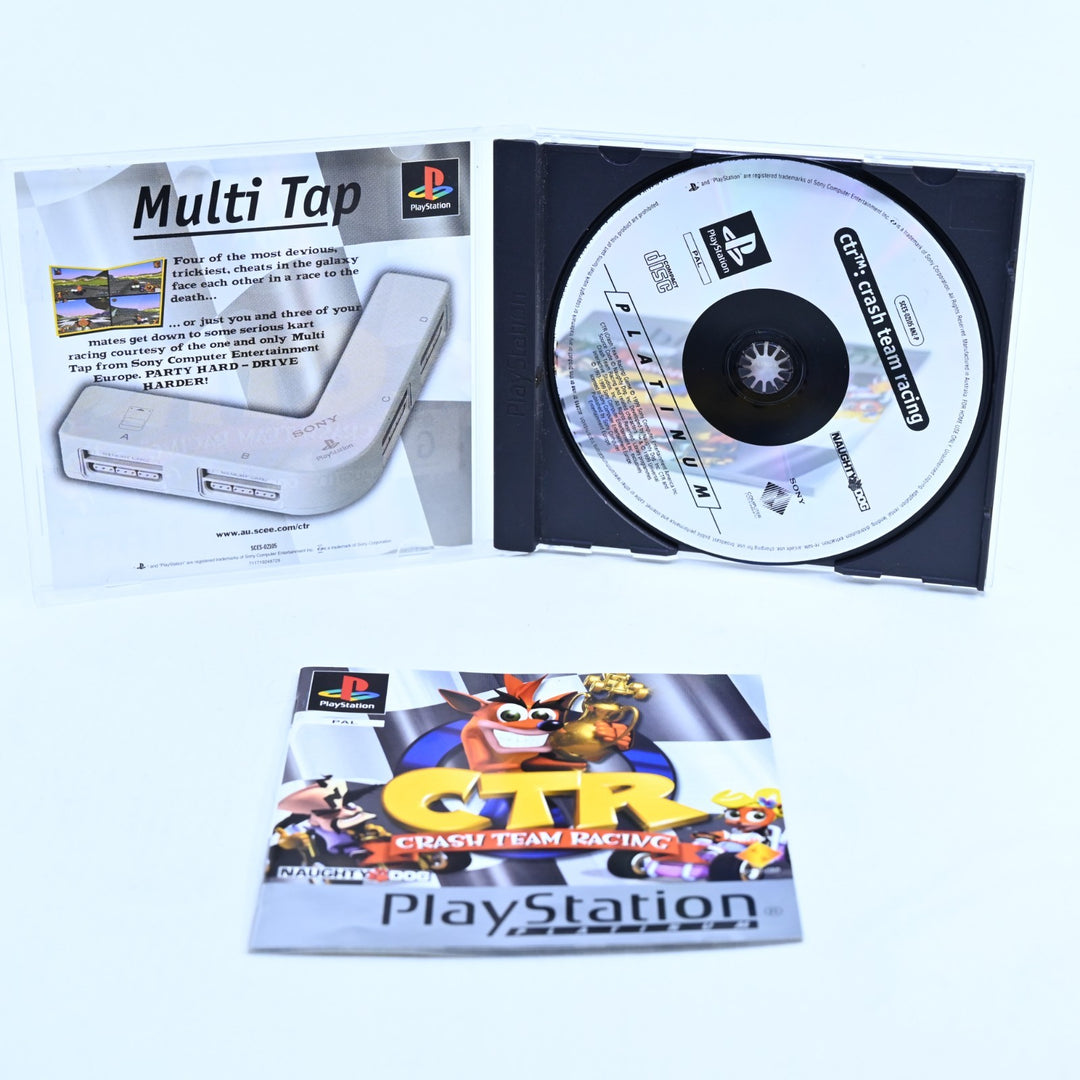 CTR: Crash Team Racing - Sony Playstation 1 / PS1 Game + Manual - PAL