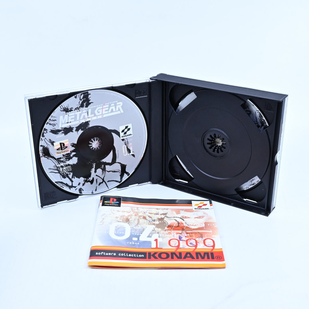 Metal Gear Solid - Sony Playstation 1 / PS1 Game - No Manual - No Demo - PAL
