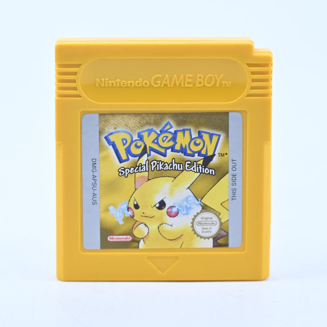 Pokemon Yellow Version - Nintendo Gameboy Boxed Game - PAL - NEW SAVE BATTERY!