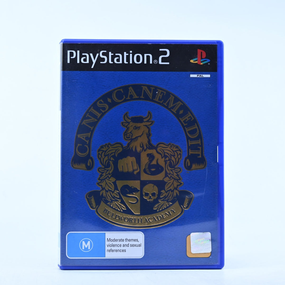 Canis Canem Edit - Bully - Sony Playstation 2 / PS2 Game + Manual - PAL