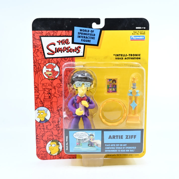 Artie Ziff - Simpsons Intelli-Tronic Voice Activation Toy - Playmates