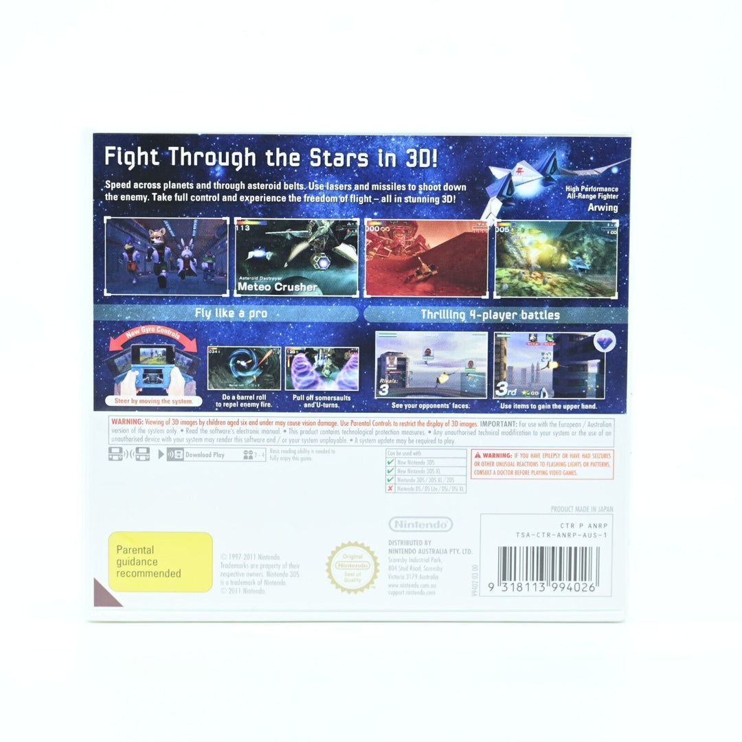 Starfox 64 3D - Nintendo 3DS Game - PAL - FREE POST!