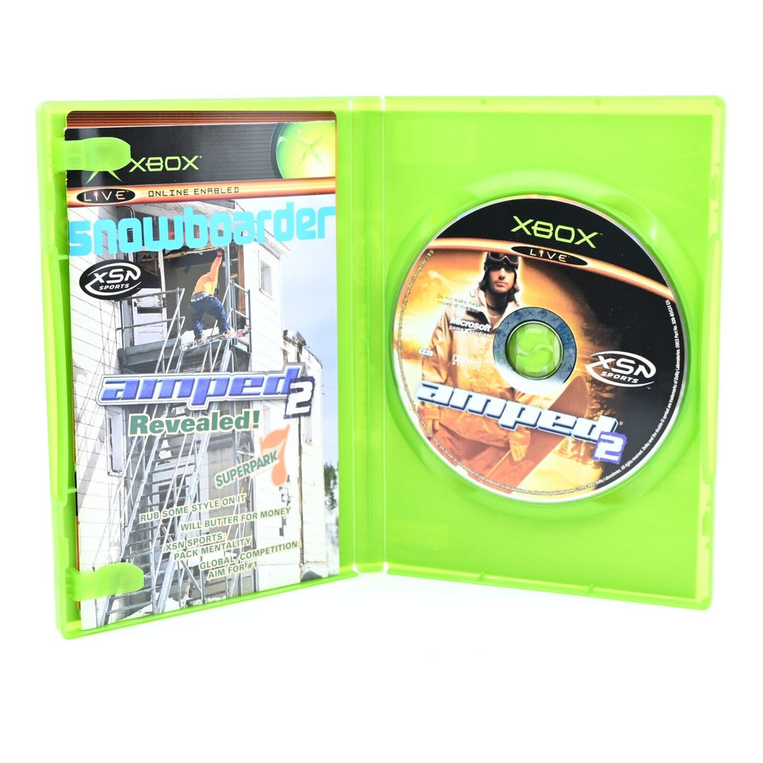 Amped 2 - Original Xbox Game + Manual - PAL - MINT DISC!