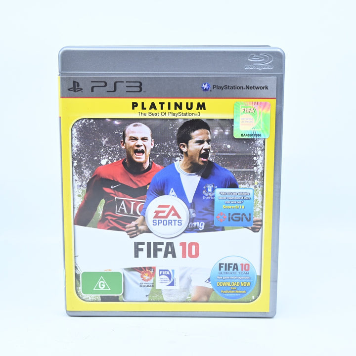 FIFA 10 - Sony Playstation 3 / PS3 Game + Manual - FREE POST!