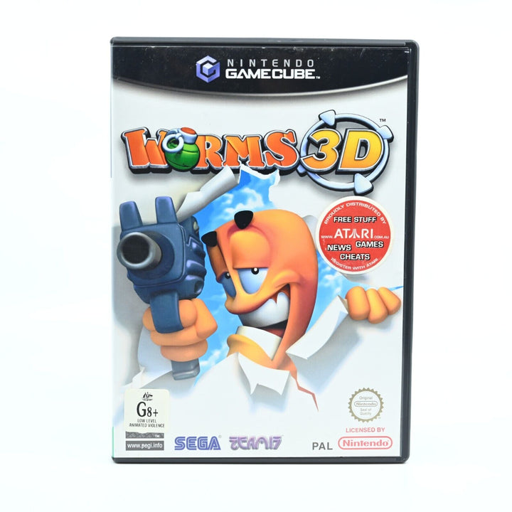 Worms 3D - Nintendo Gamecube Game - PAL - FREE POST!