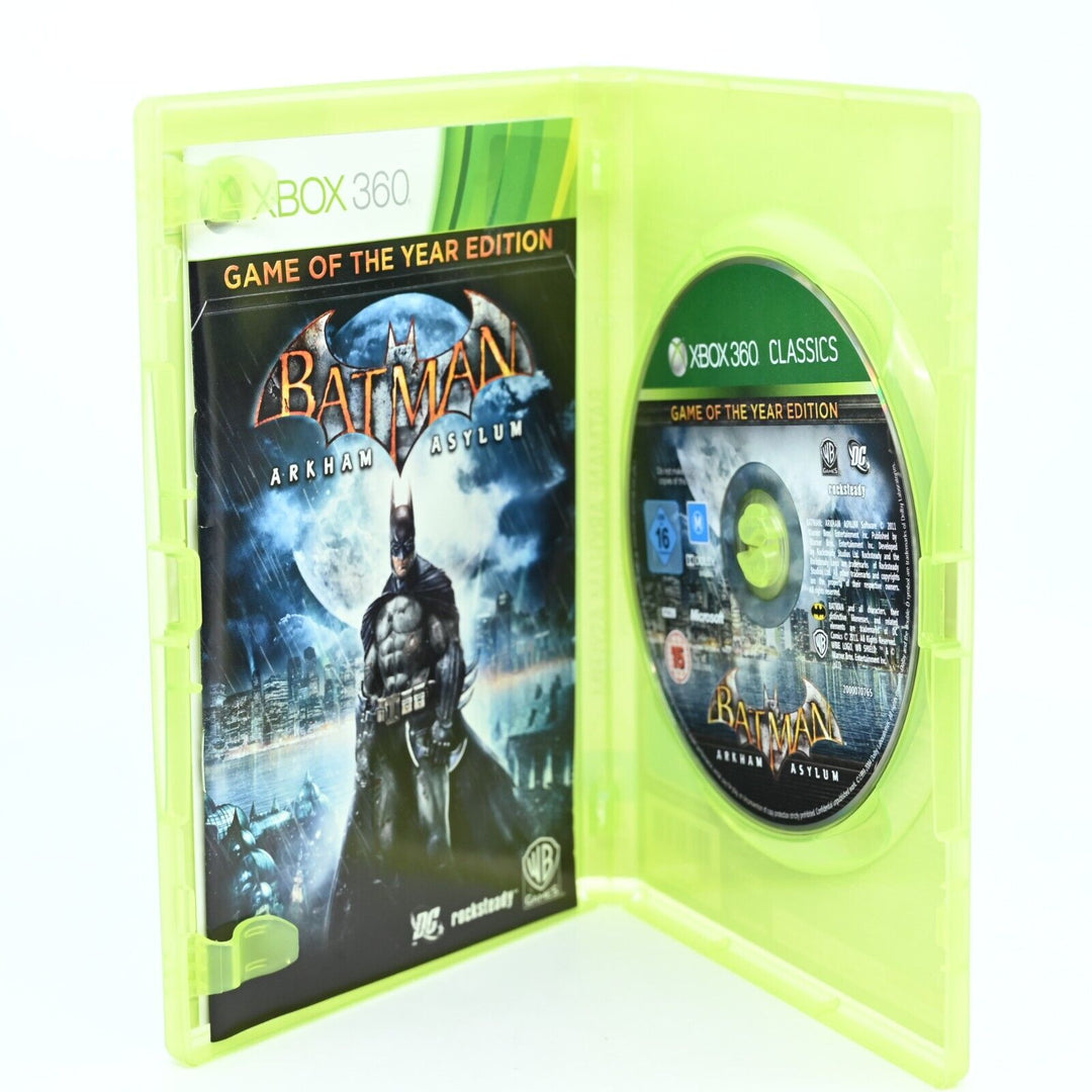 Batman: Arkham Asylum - Game of the Year Edition - Xbox 360 Game - PAL