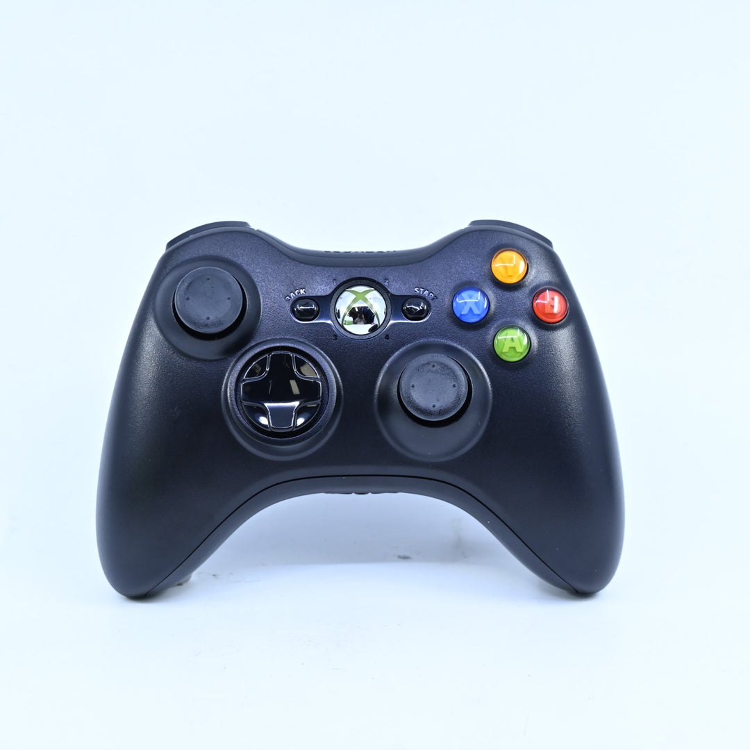 Microsoft Xbox 360 Black Wireless Controller - Xbox 360 Accessory