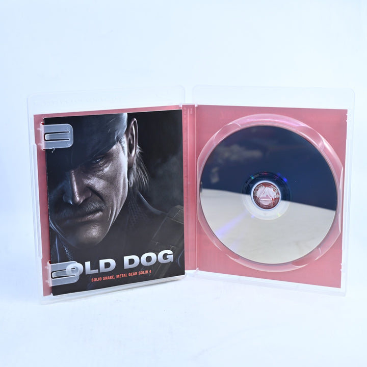 Metal Gear Solid 4: Guns of The Patriots - PS3 Game + Manual + Slipcover